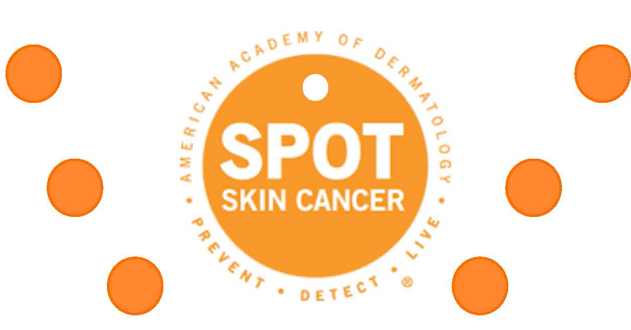 skin cancer screening flyer