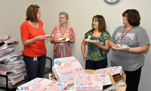Business Office Pizza Party- image0
