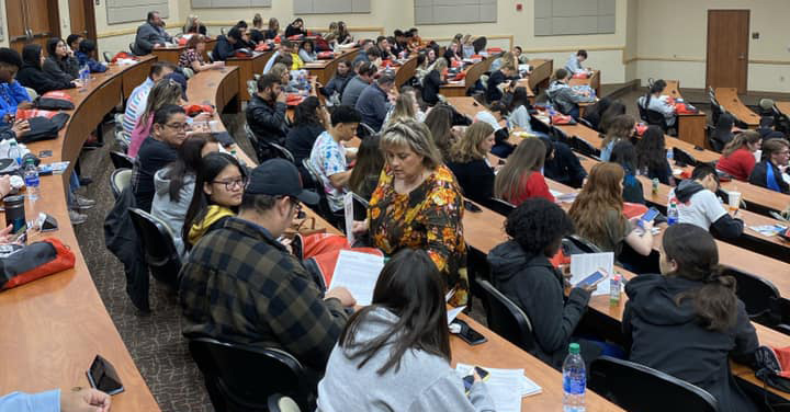 students during 2020 FHPE at TTUHSC
