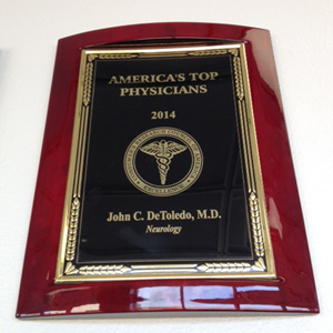 neurology-chairman-wins-top-physicians-award- image0